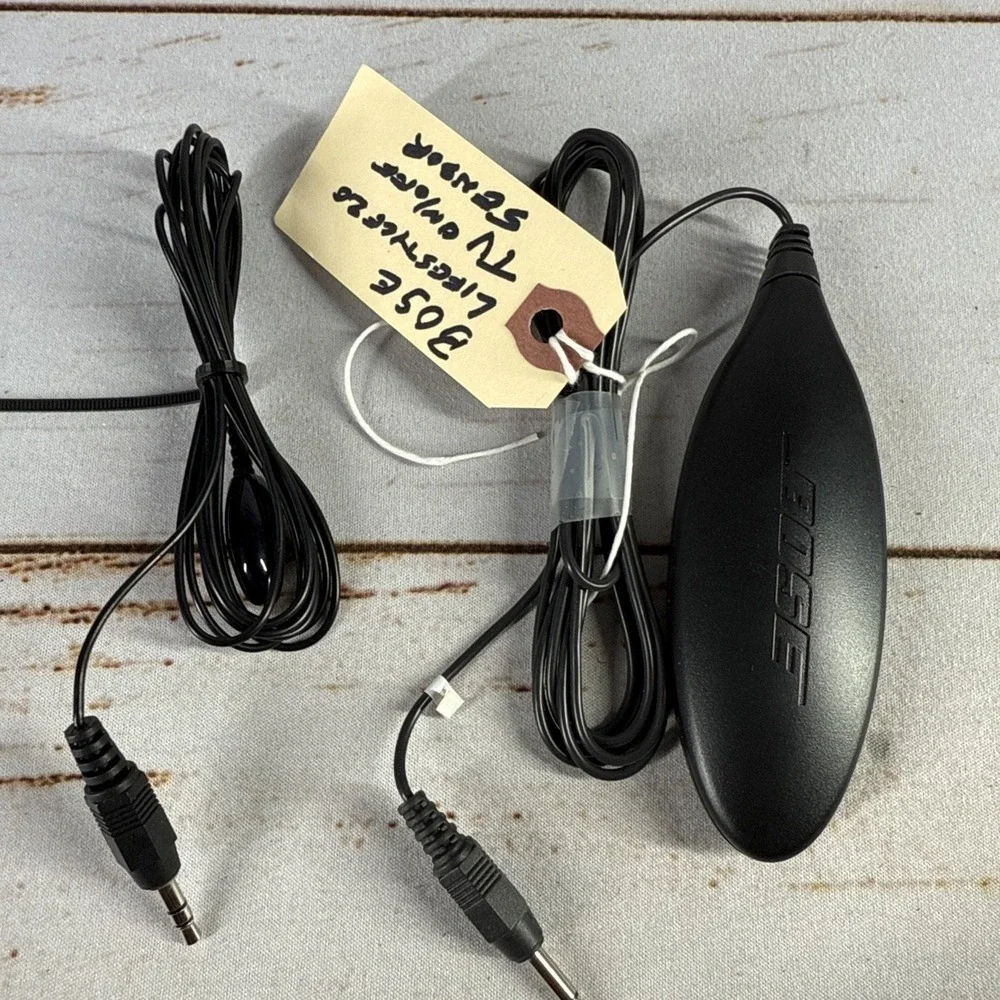 Bose 258359 TV On Off Sensor Cable and 260335 IR Emitter Pre-Owned Used